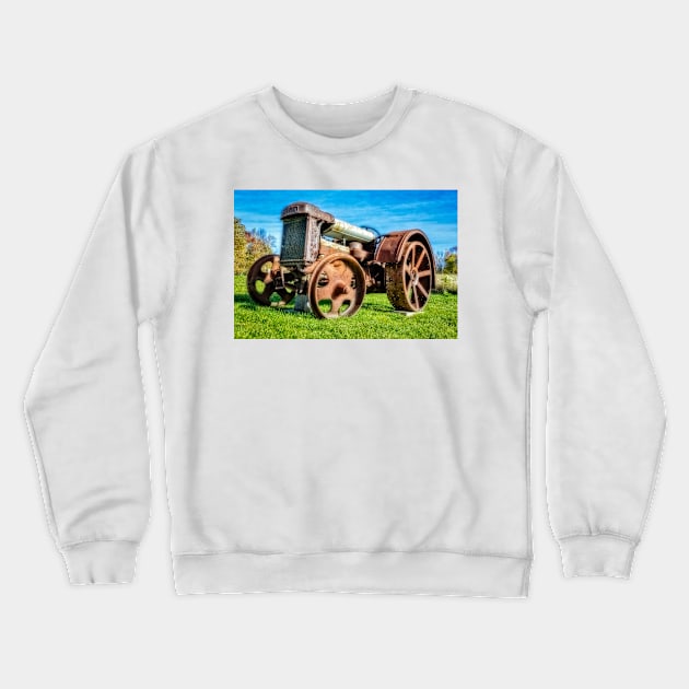 Fordson Tractor 2 Crewneck Sweatshirt by Robert Alsop